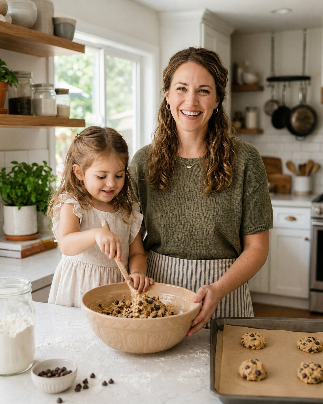 Sarah Vance with lovely daughter mamacooksit